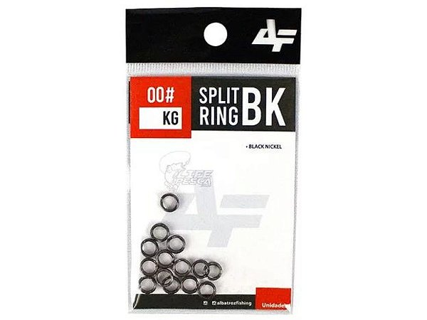 Girador Split Ring BK (C/20PCS) Albatroz