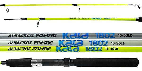 Vara Kara 1501 8-16lbs Albatroz Molinete
