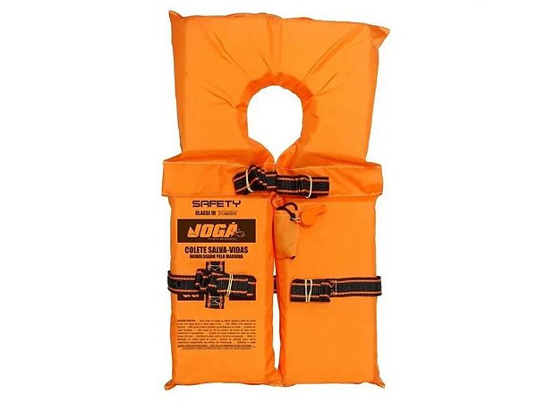 Colete Salva Vidas Jogá Classe 3 Safety Laranja - PP