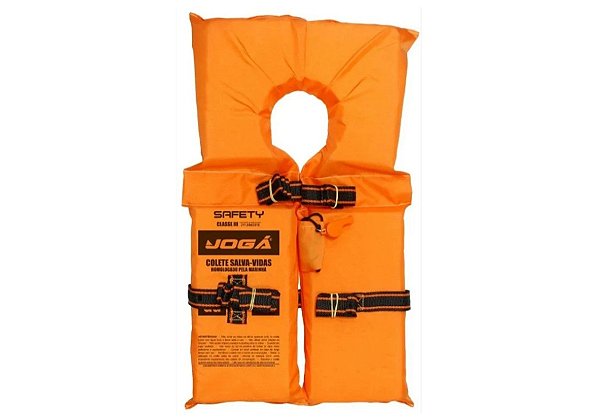 Colete Salva Vidas Jogá Classe 3 Safety Laranja - M