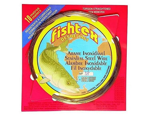 Arame Duro 10m FishTex