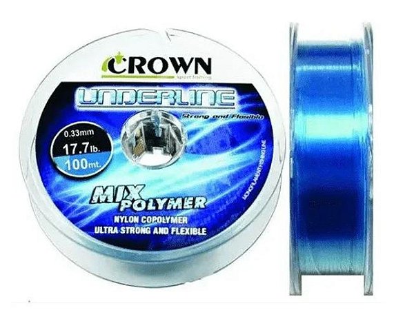 Linha Monofilamento Underline Crown