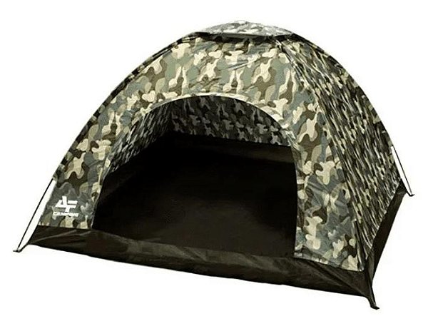 BARRACA AF-008 Camuflado Cinza 3 pessoas Albatroz