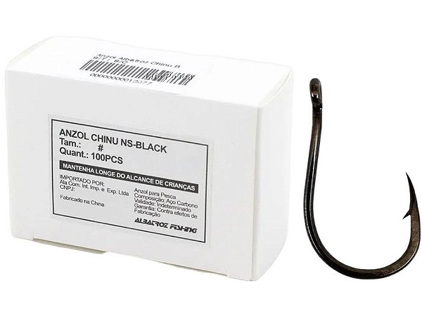 Caixa de Anzol Chinu Black 05 Albatroz