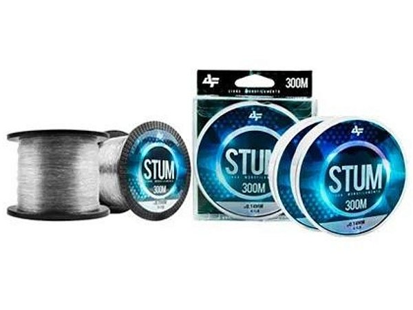 Linha STUM mono Cinza 100m Albatroz