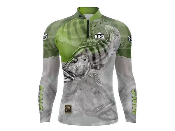 Camiseta King Brasil KFF106 VERDE