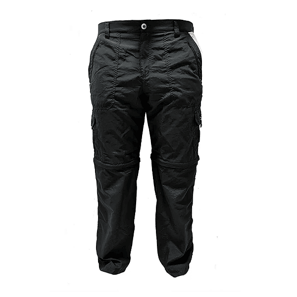 Calça 2 em 1 Presa Viva Cor Chumbo Com Bolsos