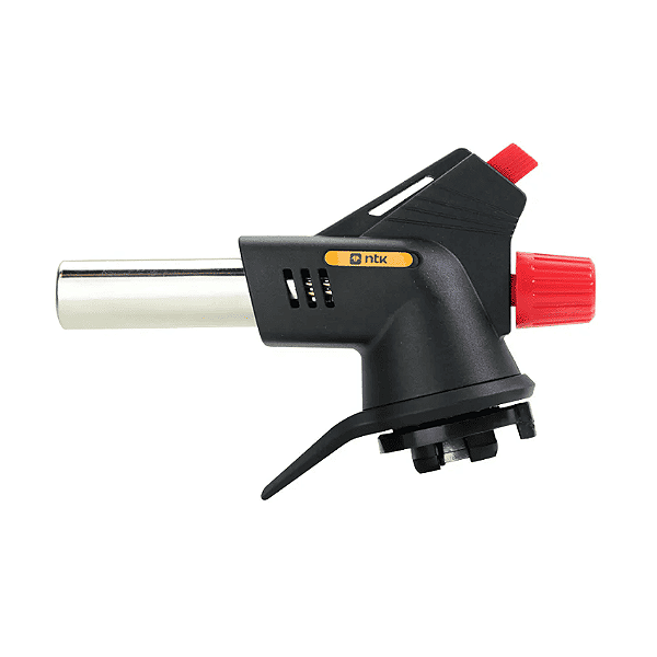 Maçarico Gás Torch Preto e Vermelho NTK
