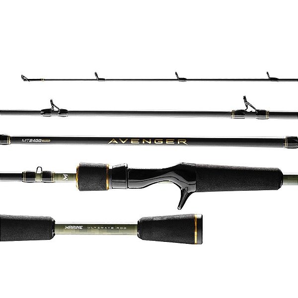 Vara Avenger Marine Sports Carretilha 1,83m 12-17Lb