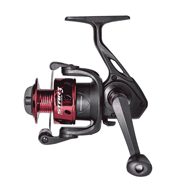 Molinete Star Vermelho Marine Sports 3 Rolamentos