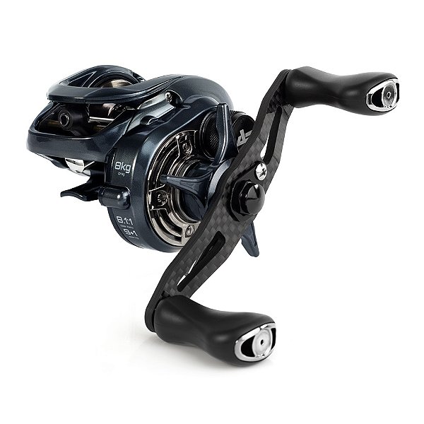 Carretilha Tikara Esquerda 8kg Drag 10 Rolamentos Albatroz