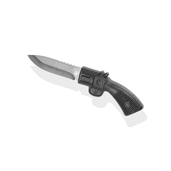 Faca QS-438A Com Bainha e Cordão Albatroz