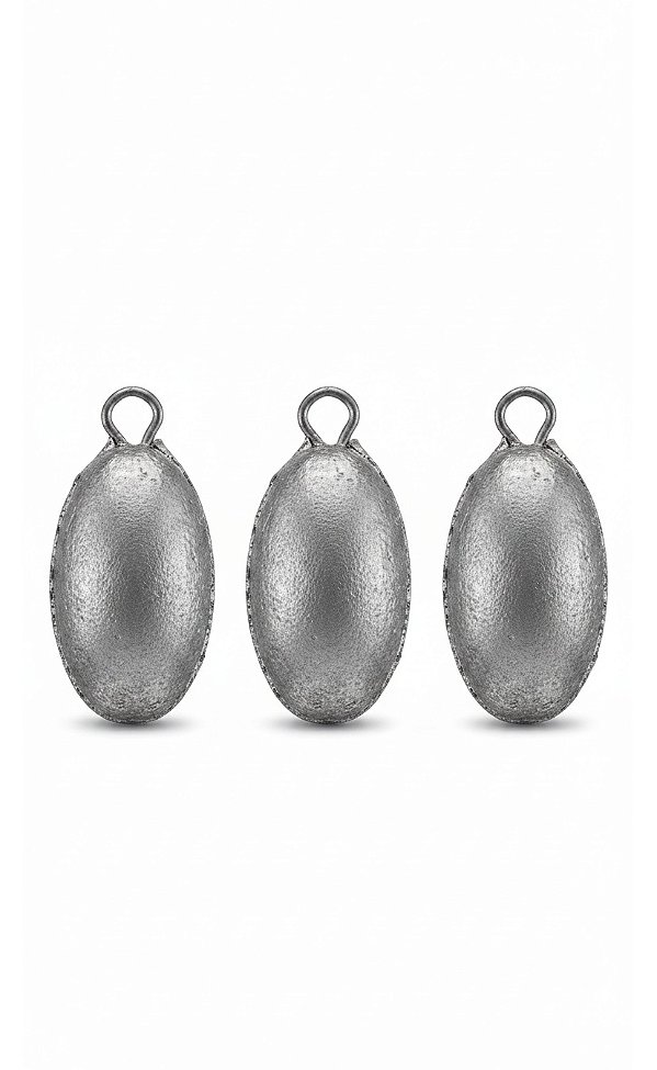 Chumbada Modelo Tartaruga 3Kg de 10g a 80g Mescladas