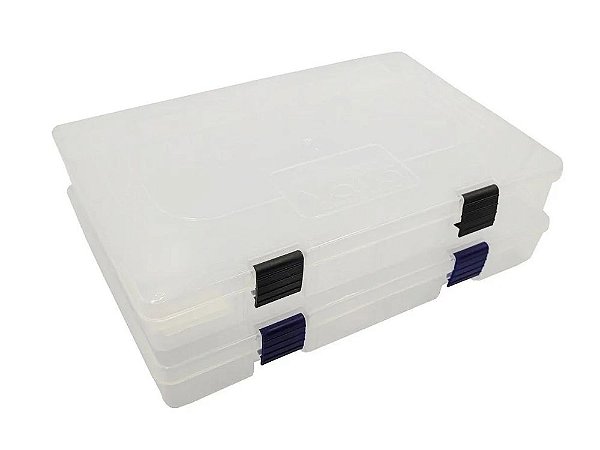 Estojo Yara Transparente com Alça Preta