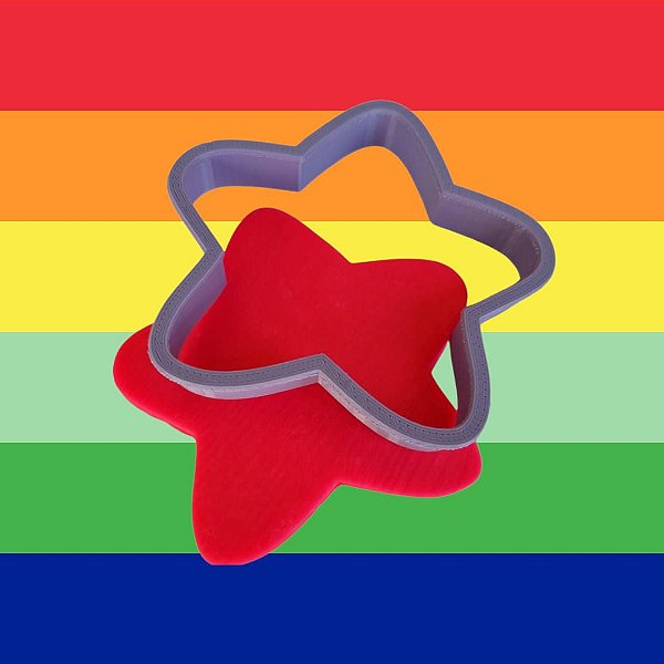 Cortador - Estrela Pop it