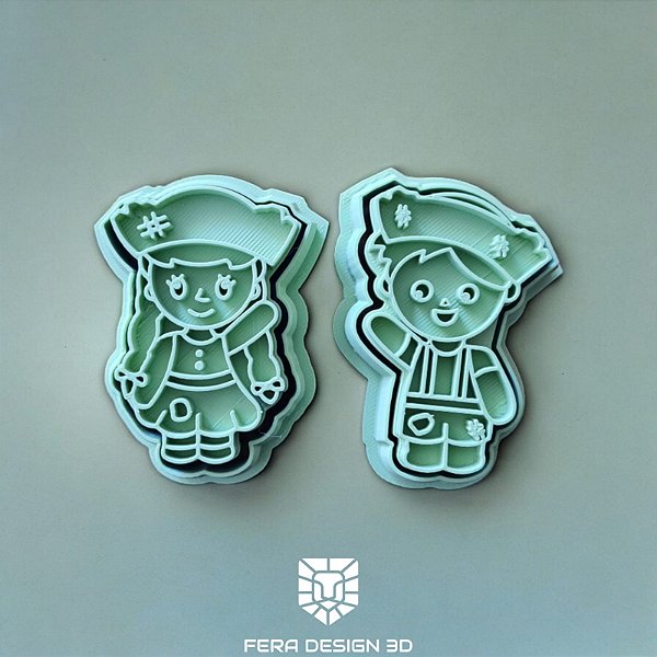 Cortadores + Marcadores - Dupla Caipira (Festa Junina)