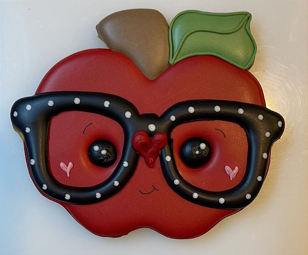 Cortador - Maçã com óculos