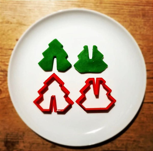 Cortadores - Árvore de Natal para encaixar