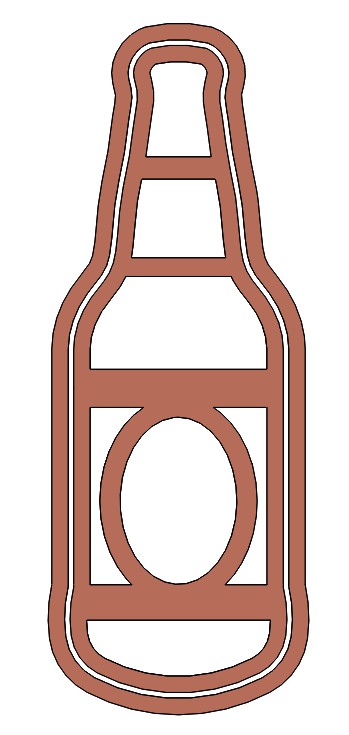 Cortador - Garrafa de cerveja