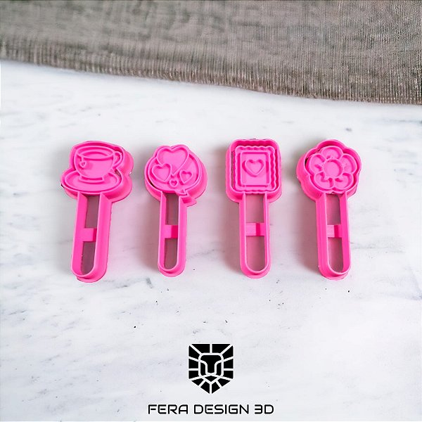 Cortador + Marcador - Kit Sticks para Café