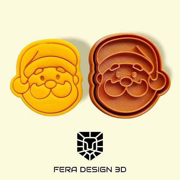 Cortador + Marcador - Papai Noel 8 (Natal)