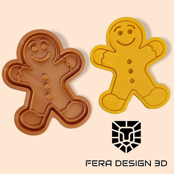 Cortador + Marcador - Gingerman 1  (Natal)