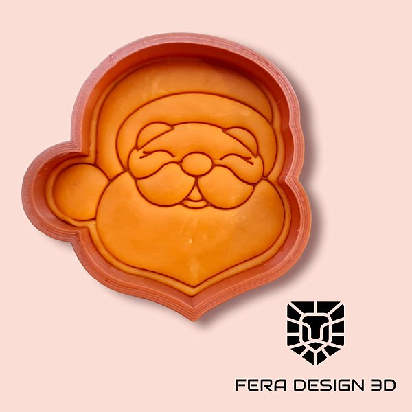 Cortador + Marcador - Papai Noel 7 (Natal)