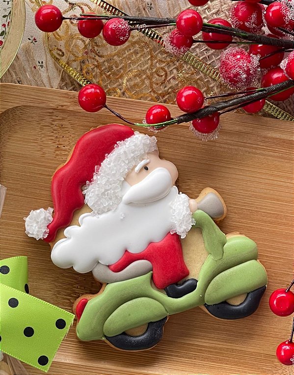 Cortador - Papai Noel de Moto (Natal)