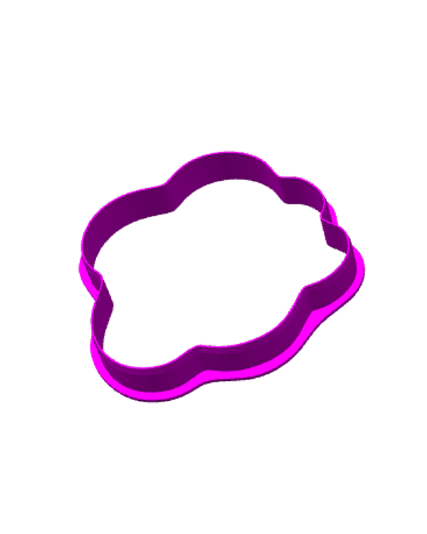 Cortador 3D Ovo Frito Páscoa