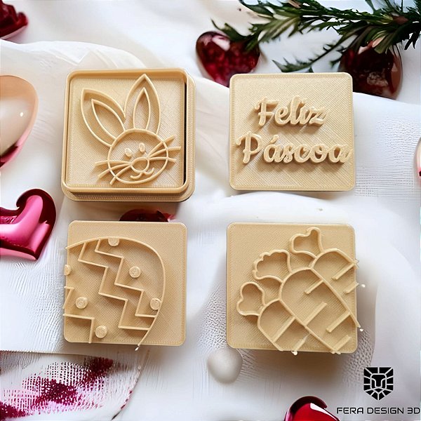 Placas Páscoa (Cortador e marcador)