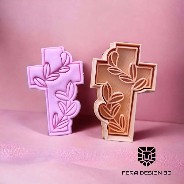 Cruz com ramos (cortador e marcador)