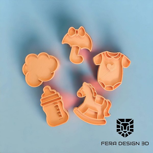 Bebê 1 (cortadores e marcadores)