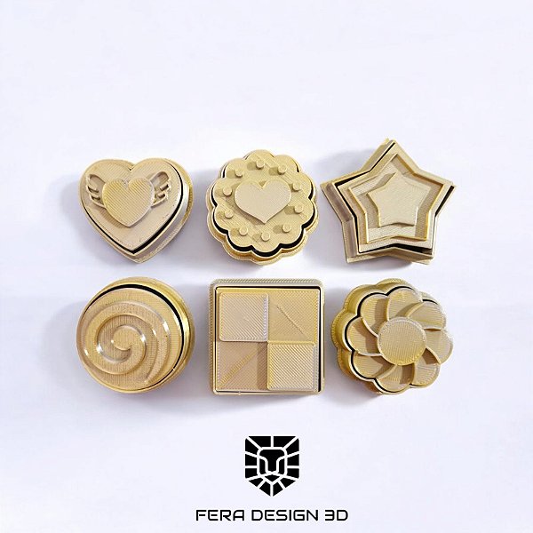 Cortadores e Marcadores de Biscoitos Linzer