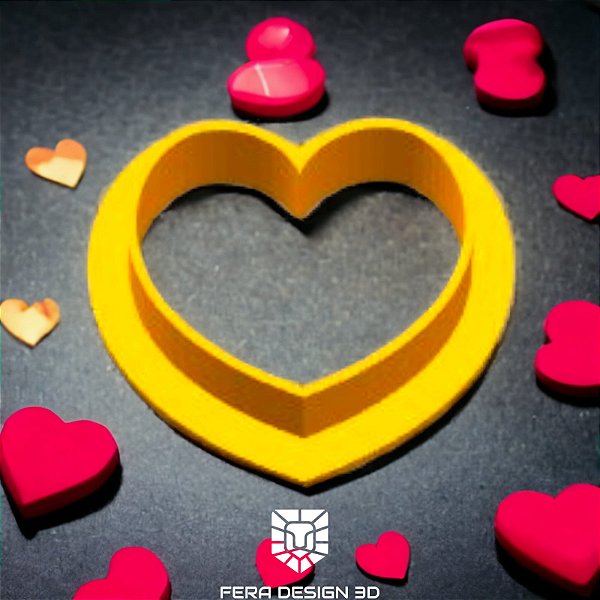 Mini coração (cortador)