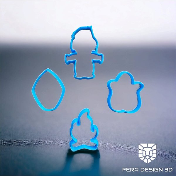 Cortadores - Festa Junina 2 (espantalho, balão, milho, fogueira)