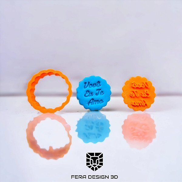 Cortador + Marcador - Vovô/Vovó Eu te amo (Dia dos Avós)