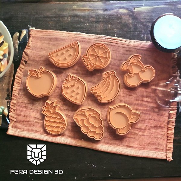 Frutas (cortadores e marcadores)