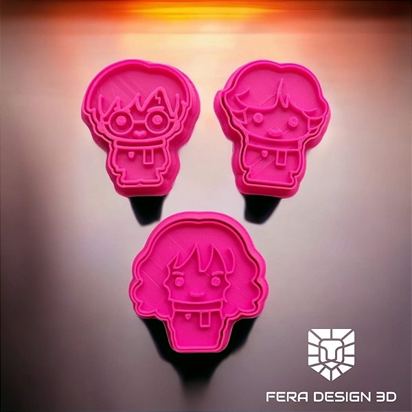 Turma do Feiticeiro Potter (cortadores e marcadores)