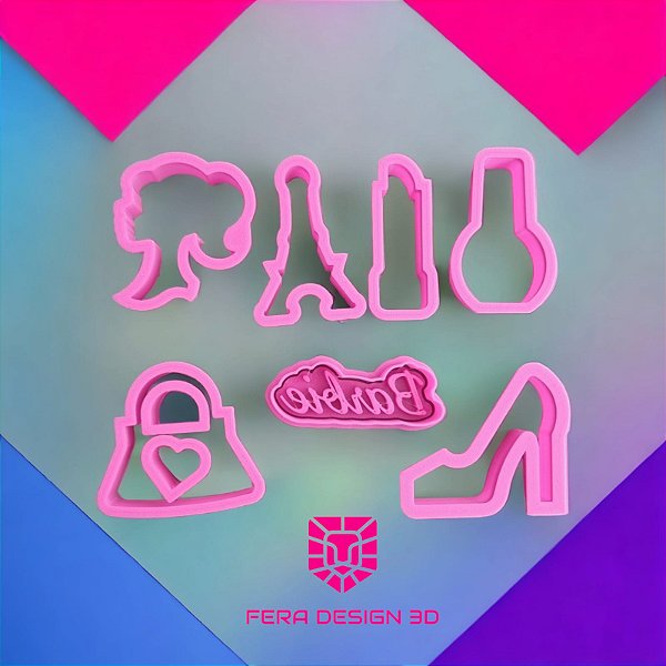 Cortadores - Kit Boneca loira