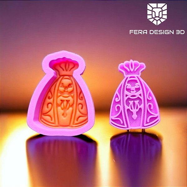 Cortador + Marcador - Nossa Senhora Aparecida 5cm