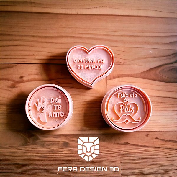 Cortadores + Marcadores - Kit Dia dos Pais 1