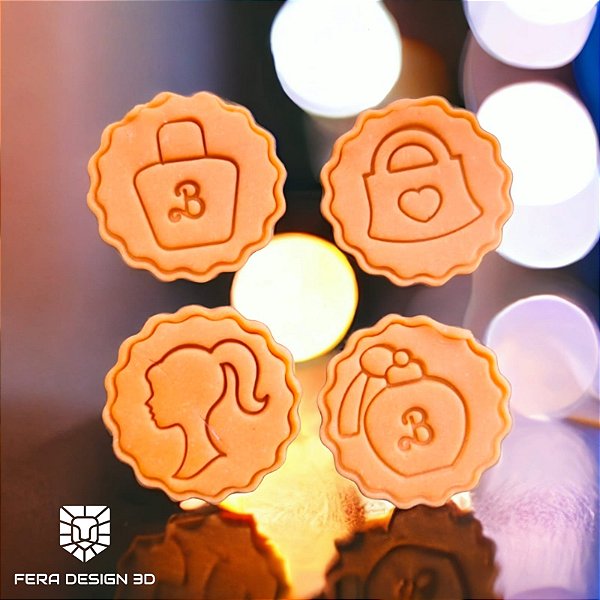 Cortadores + Marcadores - Boneca Loira 1