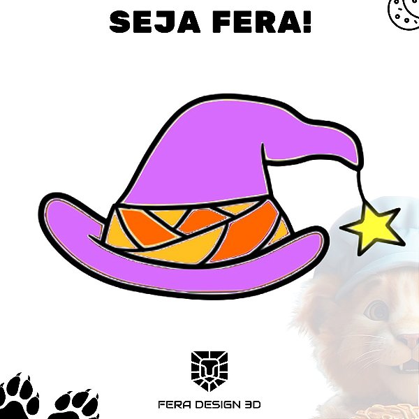 Chapéu Bruxa (Cortador)