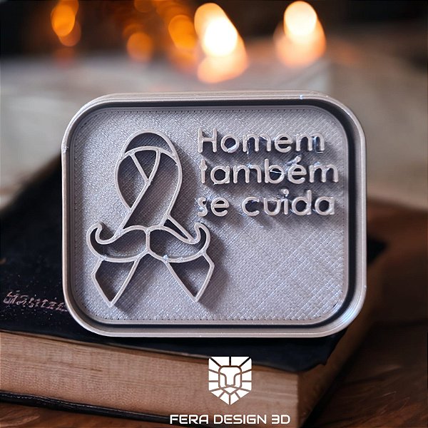 Novembro Azul 2 - Homem se cuida (cortadores e marcadores)