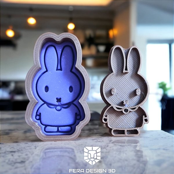 Cortador + Marcador - Coelho de pé