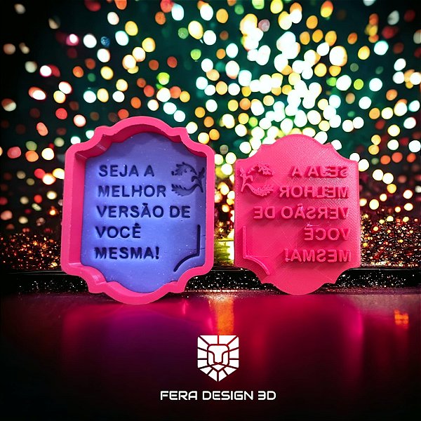 Seja a melhor versão de você Mesma (cortador e marcador)