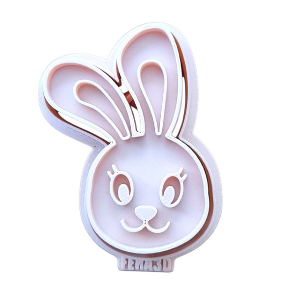 Cortador + Marcador - Coelho Pascoa 9