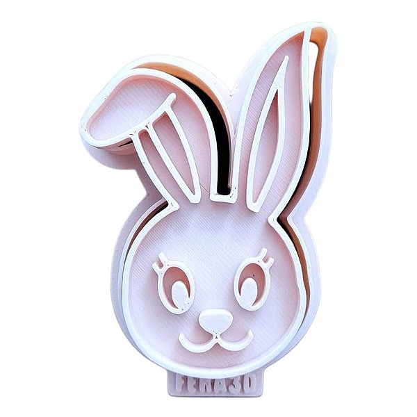Cortador + marcador - Coelho Páscoa 10