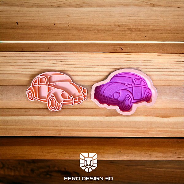 Cortador + marcador - Fusca Carro