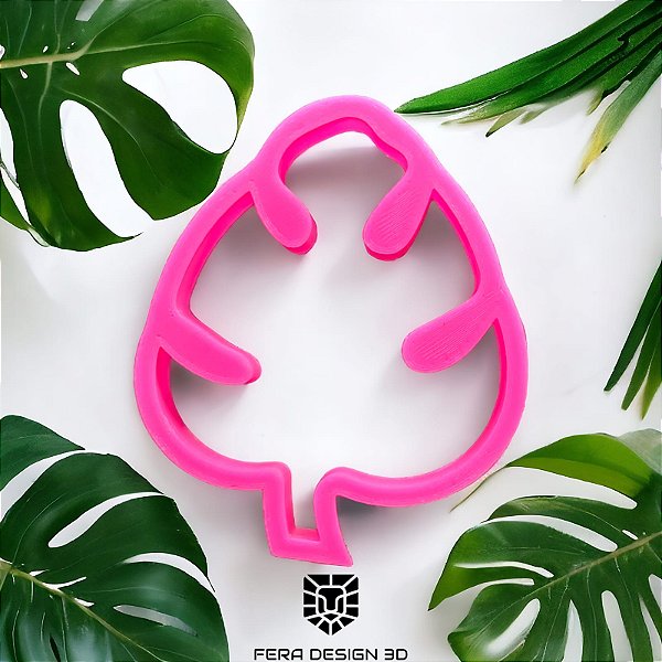 Cortador 3D- Folha Costela de Adão